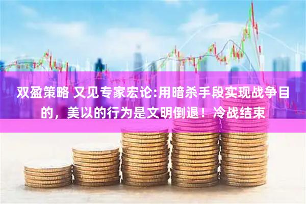 双盈策略 又见专家宏论:用暗杀手段实现战争目的，美以的行为是文明倒退！冷战结束